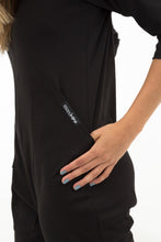 Cargar imagen en el visor de la galería, enterizo HOODIE negro