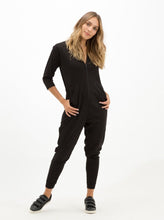 Cargar imagen en el visor de la galería, enterizo HOODIE negro